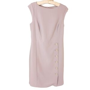 Size 6 S/M LTD Sheath Womens Dress Midi Business Cap Sleeve,Contemporary